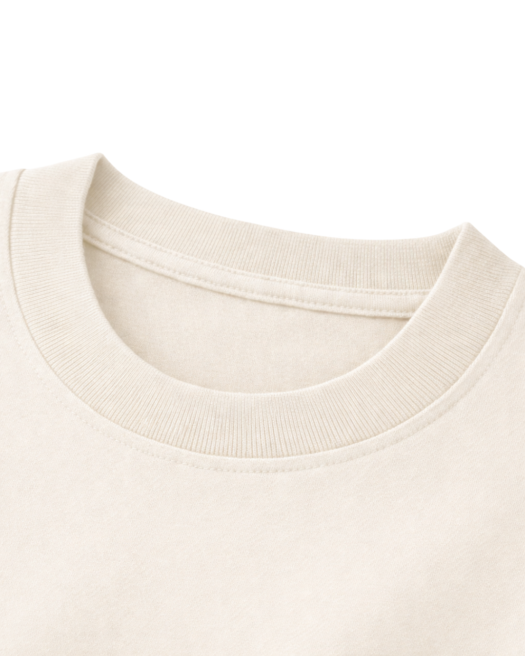 Heavy Oversize Tee – Natural Bone