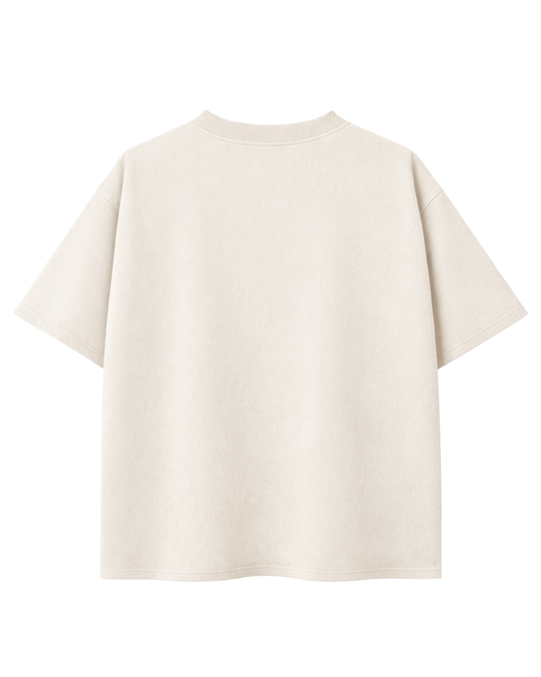 Heavy Oversize Tee – Natural Bone