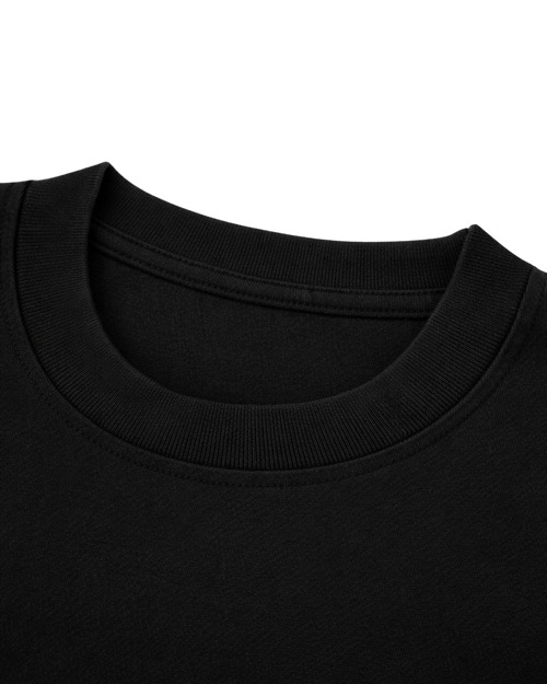 Heavy Oversize Tee – Black