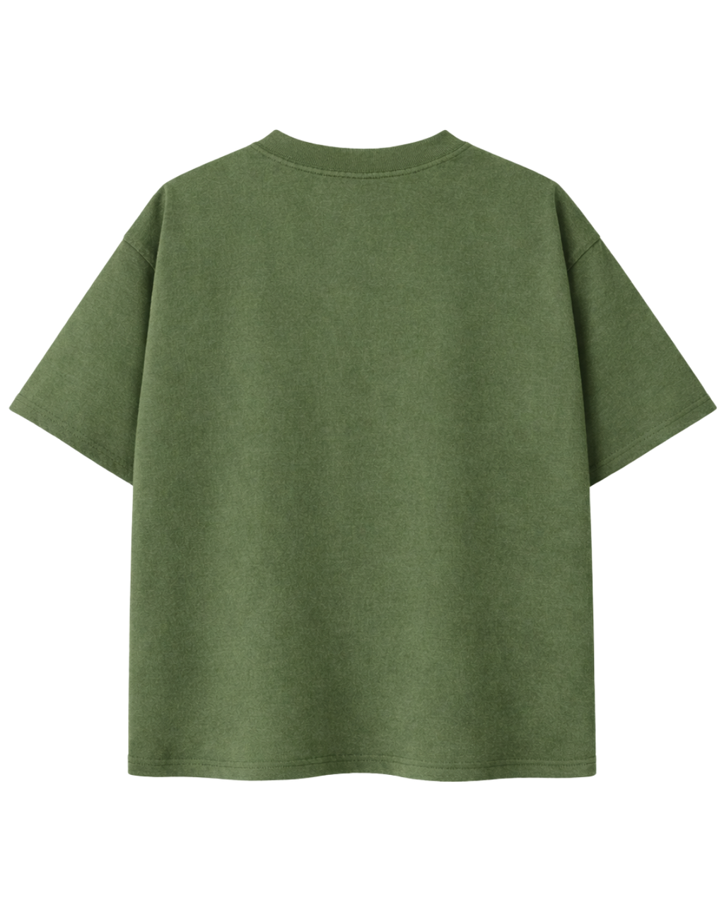 Heavy Oversize Tee – Verde Olivo.