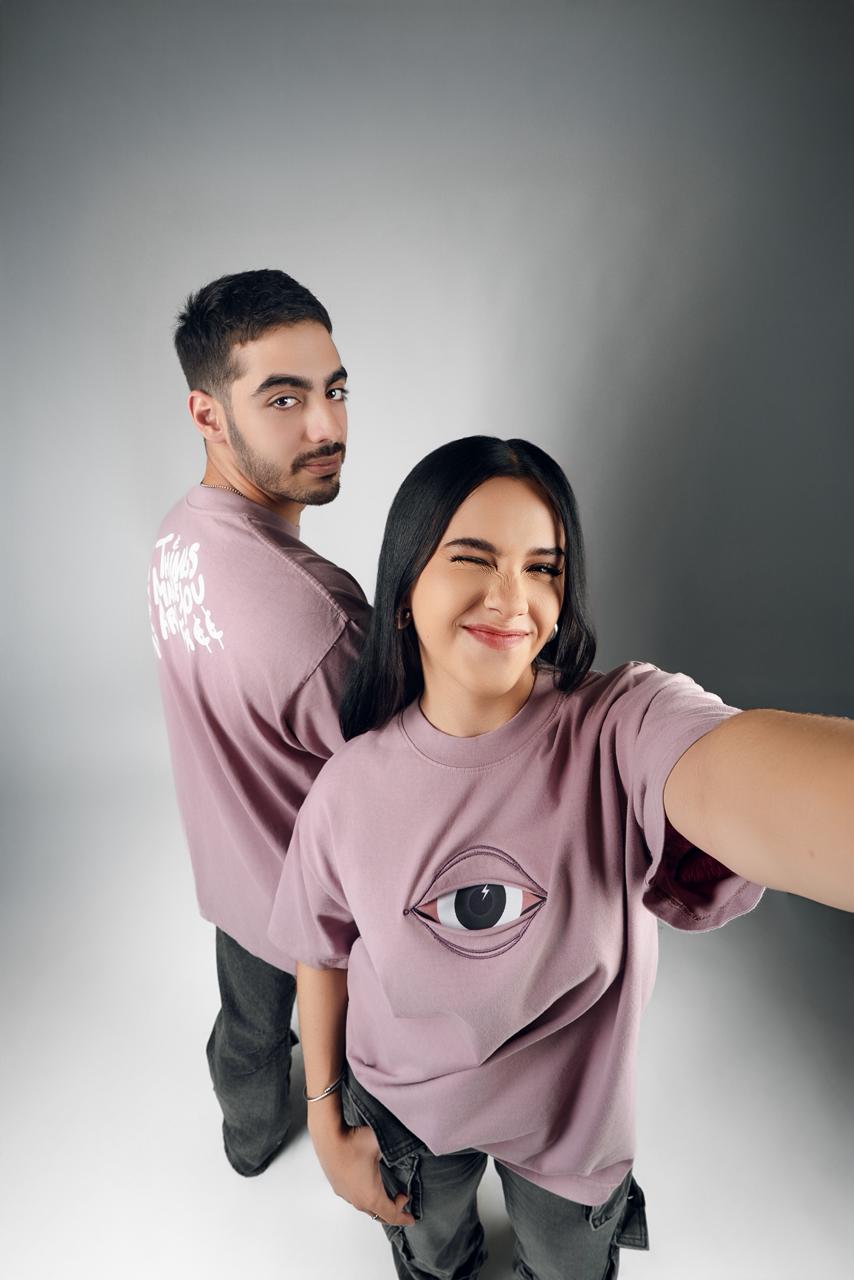 Heavy Oversize Tee- DROP EYE